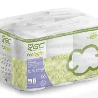 Papel higiénico doméstico de 2 capas Ecológico