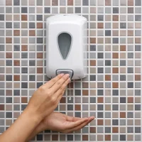 dispensador manual de jabón