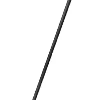 Pajitas de papel negras 8x230 mm