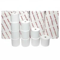 Pack de rollos papel térmico 80x80x12mm sin bisfenol A para impresoras TPV y datáfonos