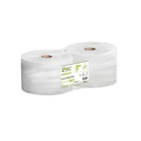 rollo papel industrial 2 capas ecologico